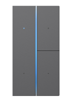 GVS CHKA-04/S7.1.11 Клавиши для дополнения стандартной панели S7, стекло