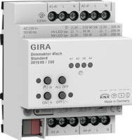 Gira 201500 Gira KNX Исполнительное устройство диммирования KNX, 4-местн., Standard 4 x 225 Вт/ВА