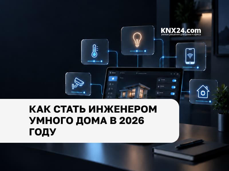 Как стать инженером умного дома в 2026 году: курсы по автоматизации зданий 