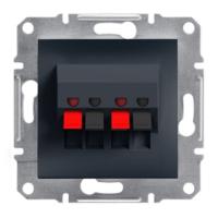 Interra 
					ITR5700171
				 Double Loudspeaker Socket - Anthracite