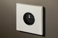 Lithoss Розетка Void round Matt white RAL9010, Цвет: Белый ,оттенок: Матовый, RAL9010