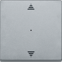 Schneider MTN625560 Клавиша для модуля 1-кнопочного выключателя, SM, цвет: Алюминий, оттенок: Лакированный, матовый