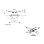 B.E.G. 93211 Шинная система PD9-SH-24V, цвет: белый, похожий RAL9010