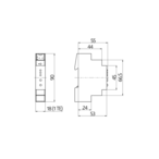 B.E.G. 90404 KNX системное устройство LAN-IF/KNXs REG, цвет: Белый