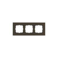 Jasmart Electric G1003GT Рамка 3-постовая, стекло цвет Каперсовый, G1003GT