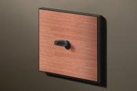 Lithoss LI0010119 Двухпозиционный переключатель Cockpit, цвет: Чёрный, оттенок: Cu29 / Текстурированный (конус)