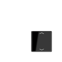 Jung A404TSAPSW14 Четырехклавишная крышка для KNX, запчасть, цвет: Чёрный