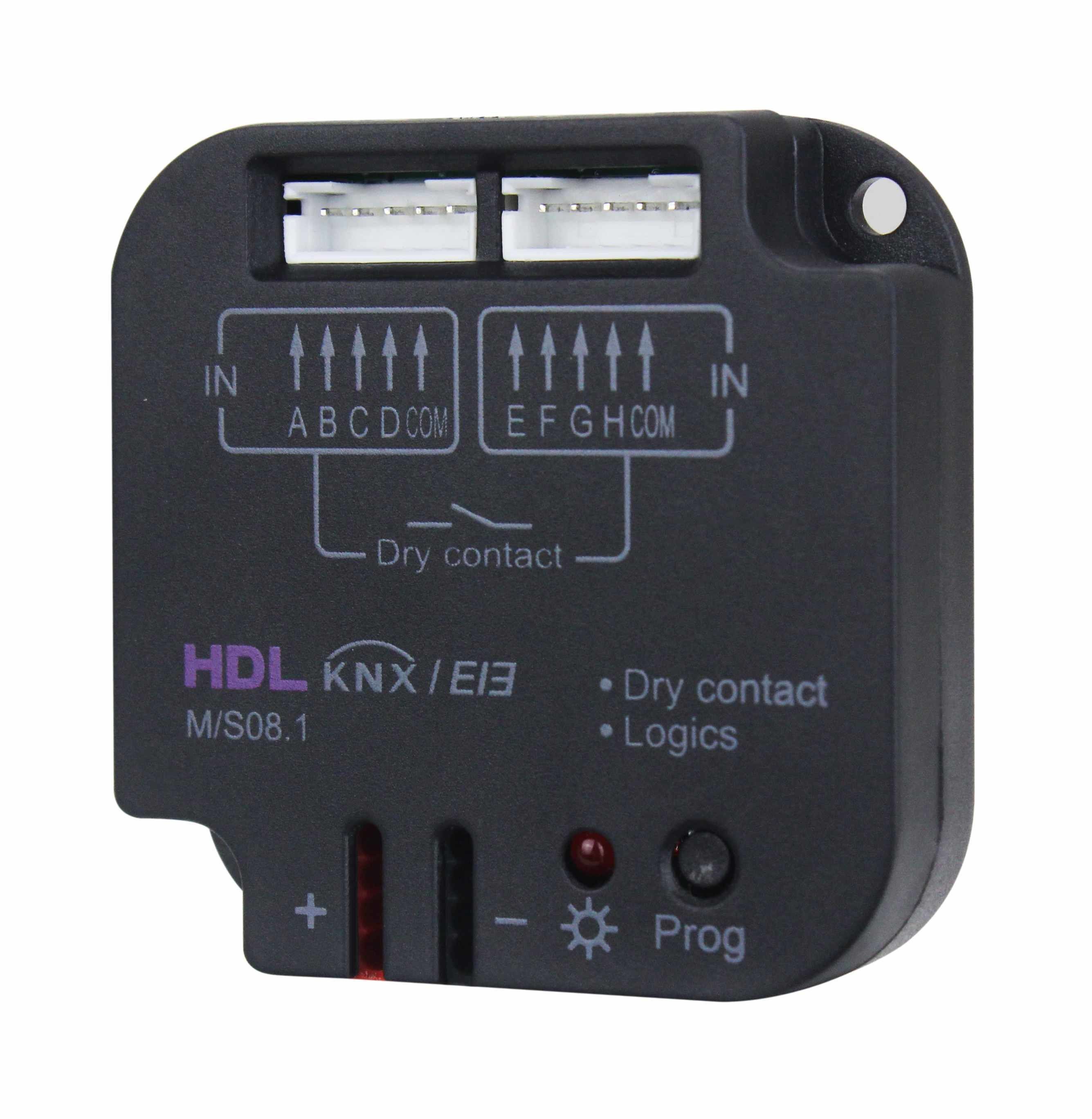 HDL M/S08.1 8-контактный модуль входов KNX