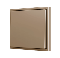 Zennio ZS70CSOFT11C ZS70, Крышка для мягкой кнопки Simple KNX 70x70 мм, Наклон вниз, Шампань