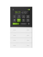 Letour LY/P40872T10STPCWHITECURVED 4-дюймовый выключатель + Pad, закругл. пластик, белый