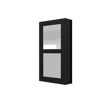 Zennio ZVP-CB2M/B Накладной монтаж – Каркас – 2 модуля