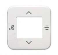 ABB 6109/03-214-500 Накладка на терморегулятор, Reflex, альпийский белый, цвет: Белый, оттенок: Альпийский