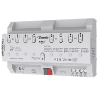 Zennio ZDIDBDX4 DIMinBOX DX4 / Диммер KNX универсальный (RLC, LED, CFL), 4-канальный