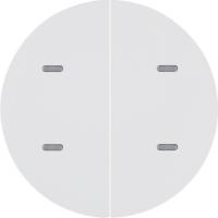 Berker 80162869 Клавишный сенсор «Комфорт», R.x, цвет: Белый, оттенок: Полярная белизна, глянцевый