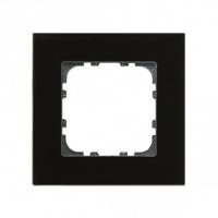 MDT BE-GTR1S.01 Рамка стеклянная, для вставок 55 x 55мм, цвет: Чёрный