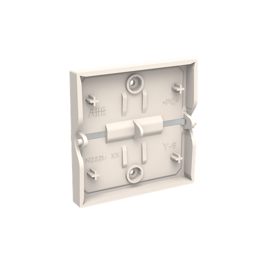 ABB N2221 BL N2221 BL - Крышка рокера KNX без символа - 2M - Белый