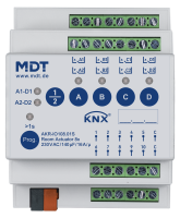 MDT AKR-IO108.01S KNX Комнатный актуатор, 8-канальный, 10 входов
