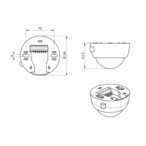 B.E.G. 92279 Датчик присутствия DALI Compact PD4-M-DALI/DSI, цвет: Белый матовый, похожий RAL9010