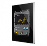 Zennio ZVI-Z41LIT-AC Z41 LITE/Панель KNX, ёмкостной сенсорный TFT экран 4.1 дюймов, цвет: Чёрный
