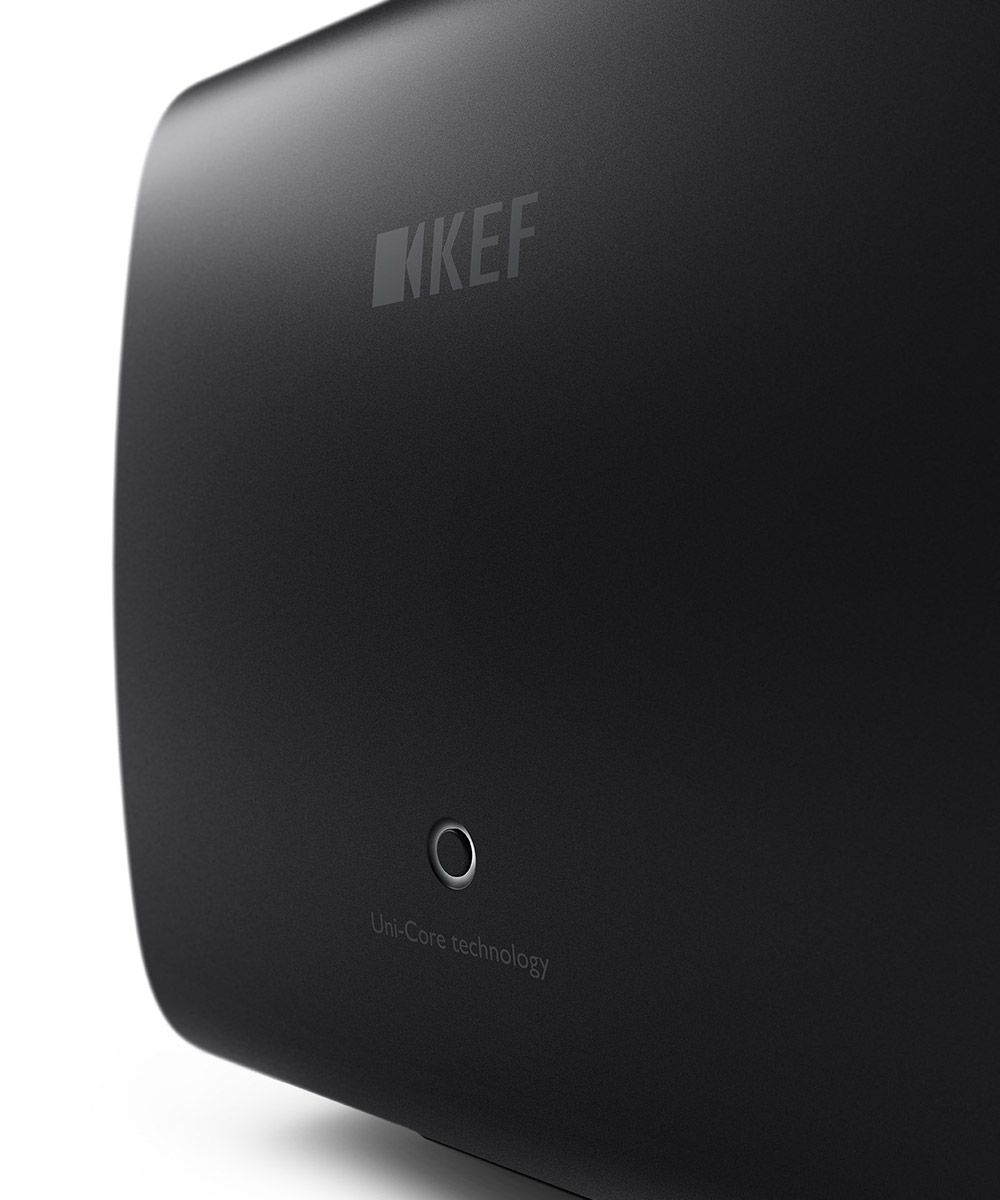 Kef 242820 Cабвуфер KEF KC62 Carbon Black, цвет: Чёрный