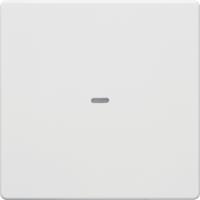 Berker 80960229 Кнопка, 1-канальная, Q.x, Easy, цвет: Белый, оттенок: Полярная белизна, с эффектом бархата