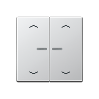 Jung A 102 KO5P AL Клавиша с окошком и с символами «стрелки»