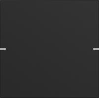 Gira 5021905 Клавиша одинарная для сенс. выкл.Gira 4 KNX, цвет: Чёрный, оттенок: Матовый, лакированный