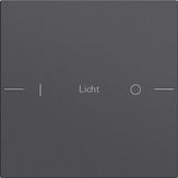 Gira 576128 Набор клавиш одинарн., индивидуально для сенсорного выключателя 4 System 55