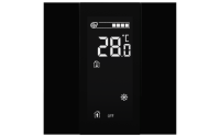 Interra ITR340-1201 iSwitch+- 2-кнопочный KNX контроллер с ЖК-дисплеем, пластик, черный