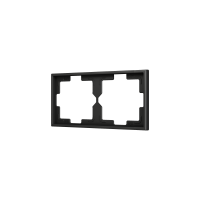Zennio ZS70FM2A ZS70, Рамка на 2 секции, Антрацит