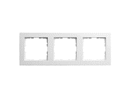 GVS G0803CW Пластиковая рамка GVS Plastic frame 3-fold, for 55mm system