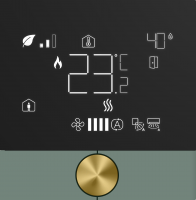 Core Термостат Eclipse, Цвет: Зеленый, Оттенок: Матовый