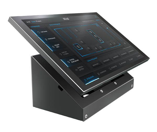 Iridi P10-mb Панель настенная 10 дюймов вместе с монтажным коробом (Touch Panel P10)