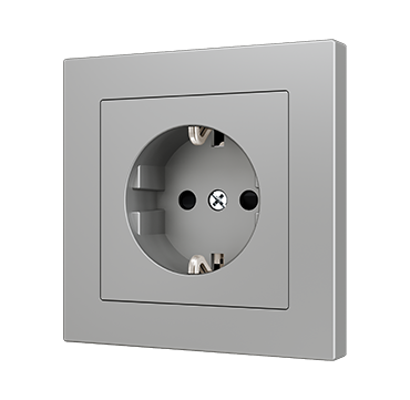 Zennio 8300003 + 8300004XX ZS55 — Розетка Шуко