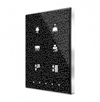 Zennio ZVI-TMDP4-C Выключатель сенсорный KNX Touch-MyDesign Plus, 4-кнопочный, цвет: Цвет на выбор