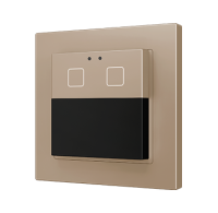 Zennio ZPDW2V2C Presentia W2 v2. Датчик движения KNX для настенного монтажа, шампань