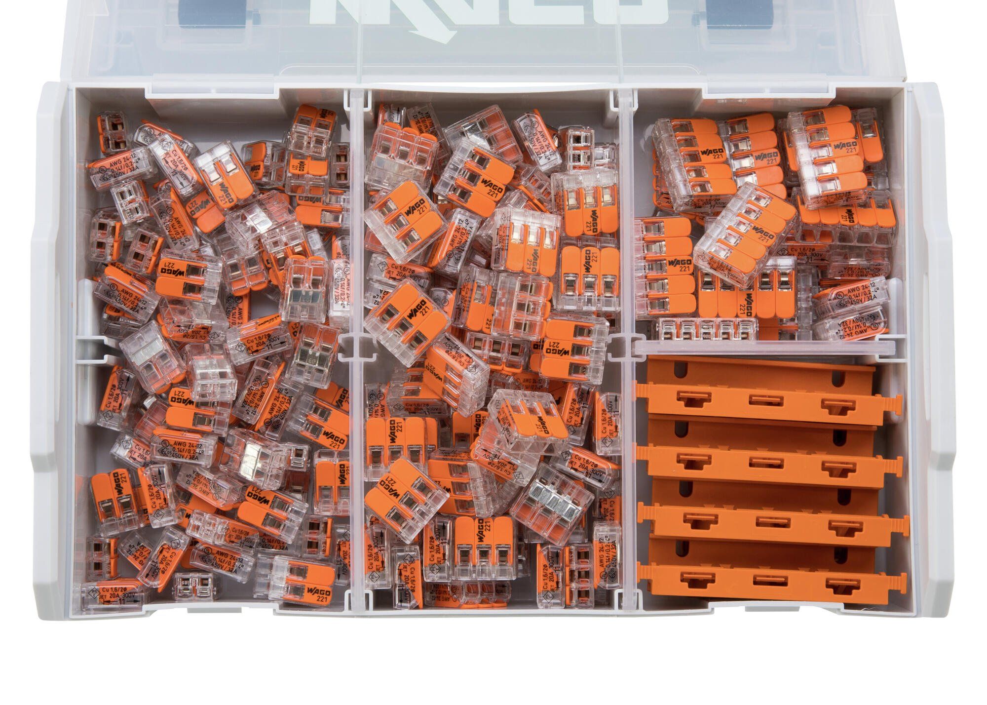 WAGO 887-952 Набор клемм, L-Boxx Mini Серия 221 (-412,-413,-415,-500)