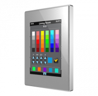 Zennio ZVI-Z41LIT-SC Z41 LITE/Панель KNX, ёмкостной сенсорный TFT экран 4.1 дюймов, цвет: Серебряный