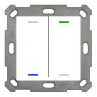 MDT BE-TAL55T2.01 Выключатель кнопочный Lite 55 RGBW