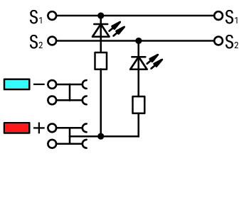 Wago 2000-5311/1101-951 3-пров. клемма питания датчиков, 0,14 - 1 (1,5) мм2, серая