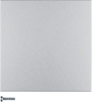 Berker 85141183 Кнопка 1-канальная, S.1/B.3/B.7, quicklink, цвет: Серый, оттенок: Алюминиевый, матовый лак