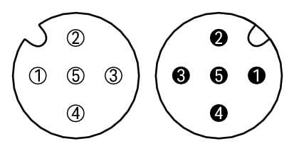 Wago 756-5401/050-100 Кабель датчика / исполнительного устройства, 5-пол., Длина: 10 м