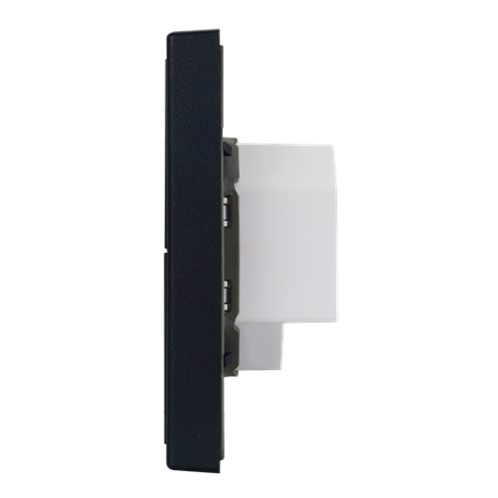 HDL M/PT4RB.1V2 8-клавишная панель KNX серии Tile, пластик (без рамки и шинного соединителя HDL-M/PTCI.1)