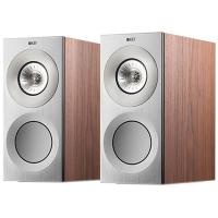 Kef 242860 Полочная акустика KEF Reference 1 Silver Satin Walnut, цвет: Темно - коричневое дерево
