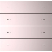 Letour LY/KK0410T10STPRGO Выключатель Т10, 4-клавишн., встр. реле, пластик, закругл., золотой