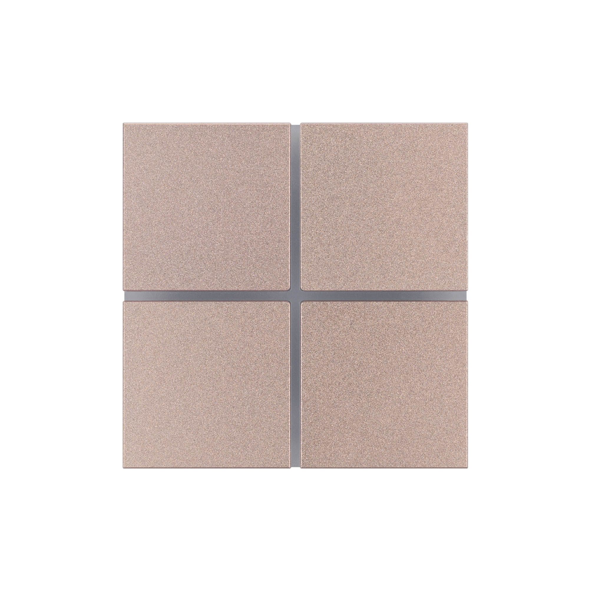 Arlight 039670 INTELLIGENT ARLIGHT Сенсорная панель KNX-304-13-IN Champagne (BUS, Frameless) (IARL, IP20 Металл, 2 года) 039670