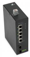 WAGO 852-1417 Промышленный коммутатор, Eco, 5/2 (4 PoE+) x 1000BASE-T/ -SX/LX