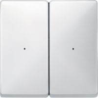 Schneider MTN626219 Клавиша для модуля 2-кнопочного выключателя, SD, цвет: Белый, оттенок: Белоснежный, глянцевый, RAL 9010