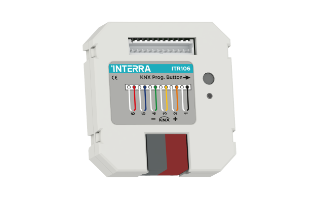 Interra ITR106-0010 KNX Модуль бинарных входов, свободный монтаж - 6 каналов