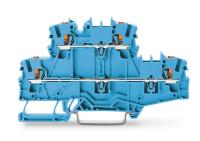 Wago 2202-2704 2-уровн. клемма, 0,25 - 2,5 (4) мм2, наж.кнопка